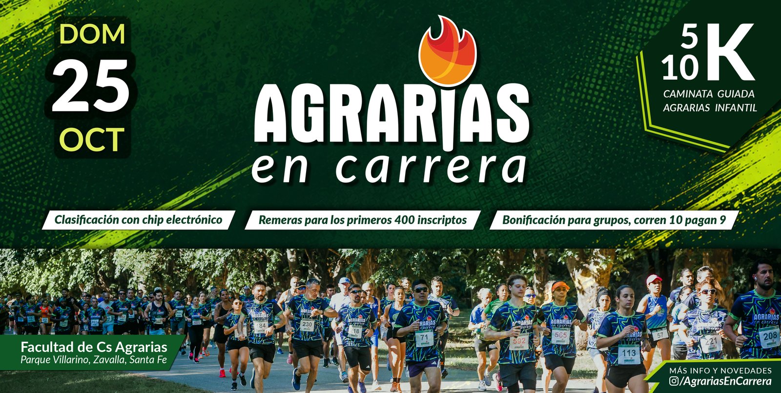 AGRARIAS EN CARRERA